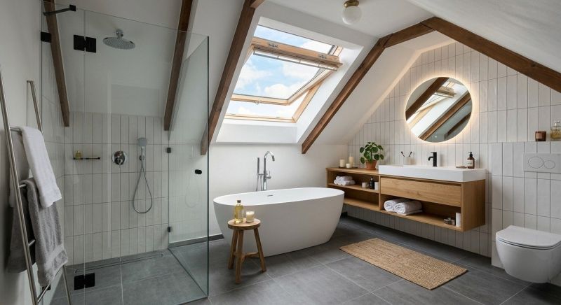 Attic Bathroom Remodeling in West Chester, PA