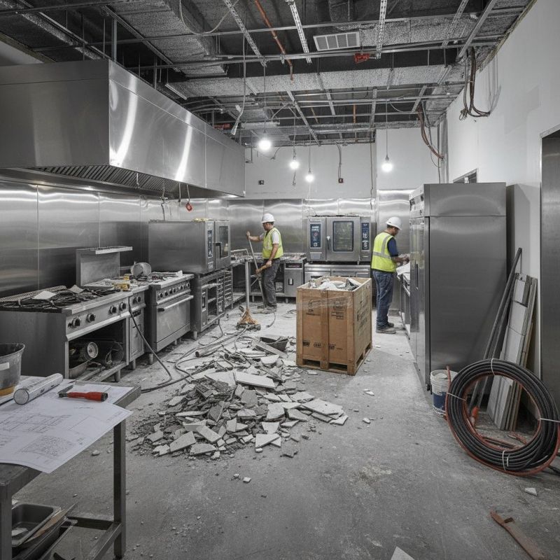 Contact About Commercial Kitchen Remodeling