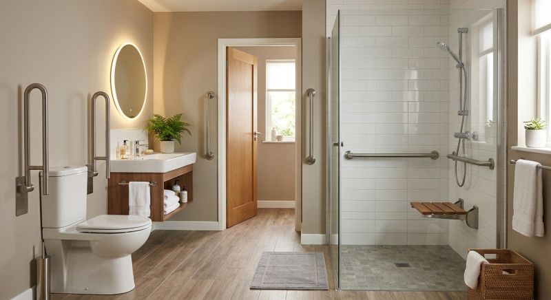 Senior Bathroom Renovation in Alpharetta, GA