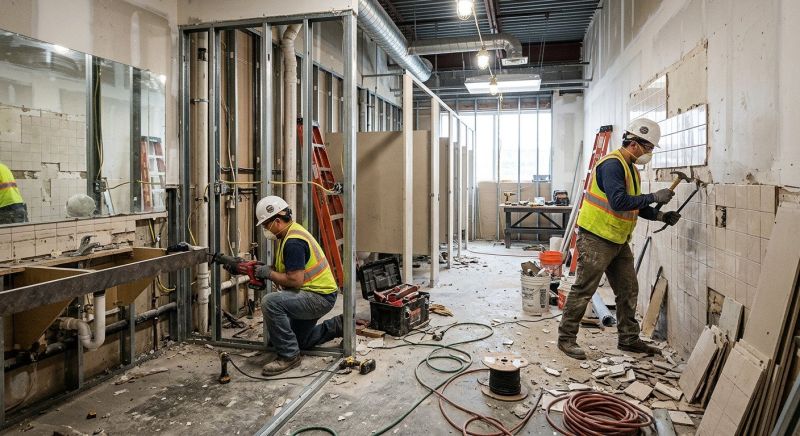 Business Bathroom Remodeling in Summerville, SC