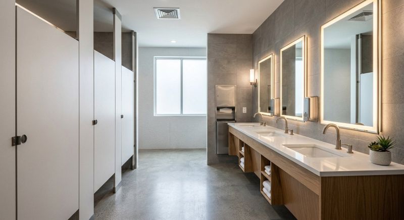 Industrial Bathroom Renovation in Littleton, CO