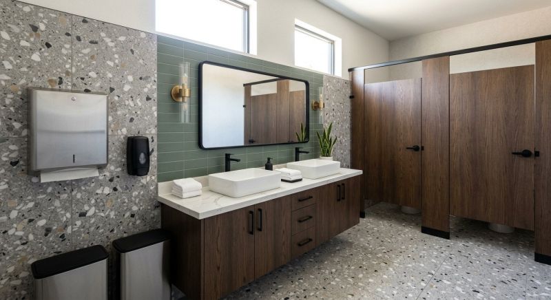 Industrial Bathroom Renovation in Charleston, SC