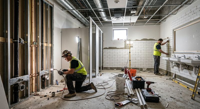 Office Restroom Renovation in Denver, CO